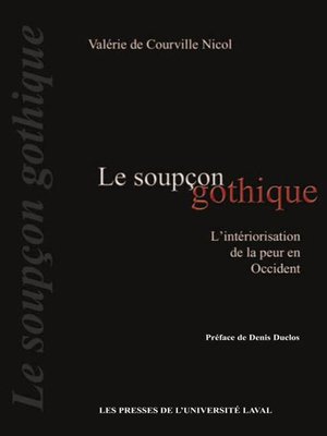 cover image of Soupçon gothique